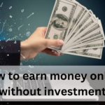 how to earn money online without investment_